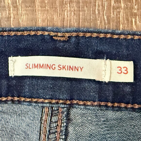 Levi’s Slimming Skinny Jeans – Size 33 x 30 - Picture 13 of 14